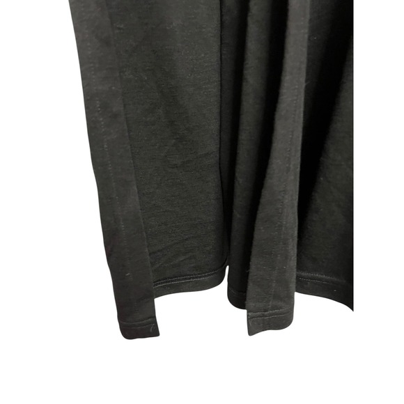 Natori Poncho Top Womens Small Black Cowl Neck Dolman Sleeve Relaxed Knit - Picture 5 of 8